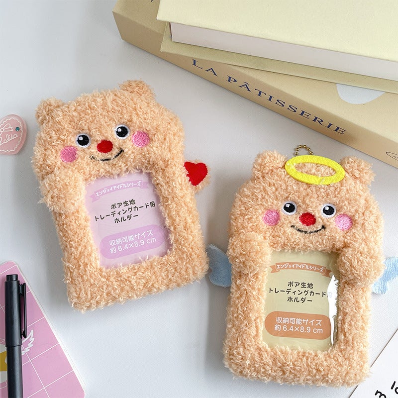 Japanese And Korean Cute Butter Bear Student Card Set Star-Chasing Aidou Net Red Transparent Certificate Display Campus Card Protective Set - Image 5